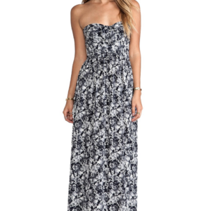 ZINKE Women'S Black/White Floral Zoe Convertible Cover up Dress $215 NEW