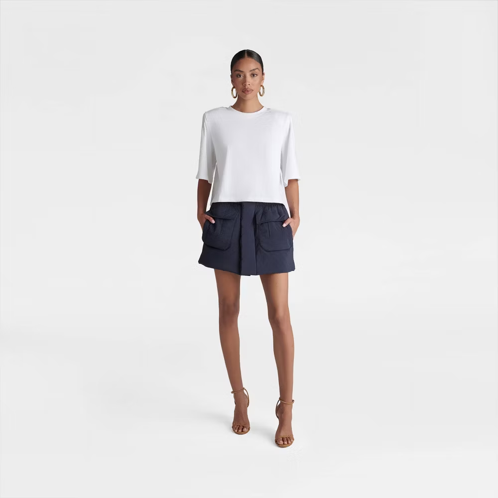 KBB by KAHLANA Women 'The Duvet Cargo Skirt' - Image 4