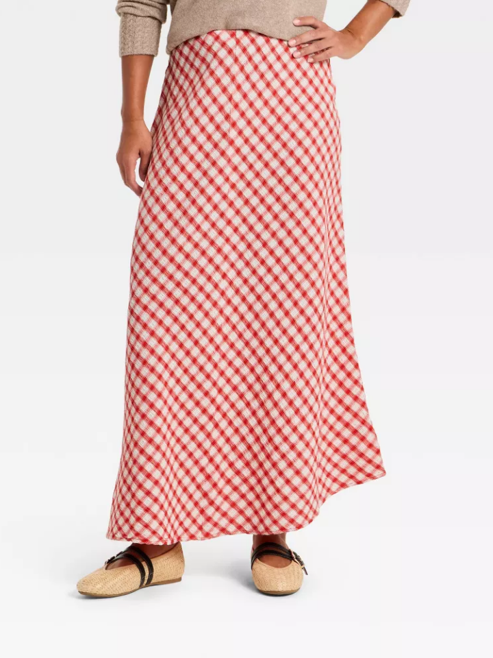 Women Printed Midi Full Skirt - Universal