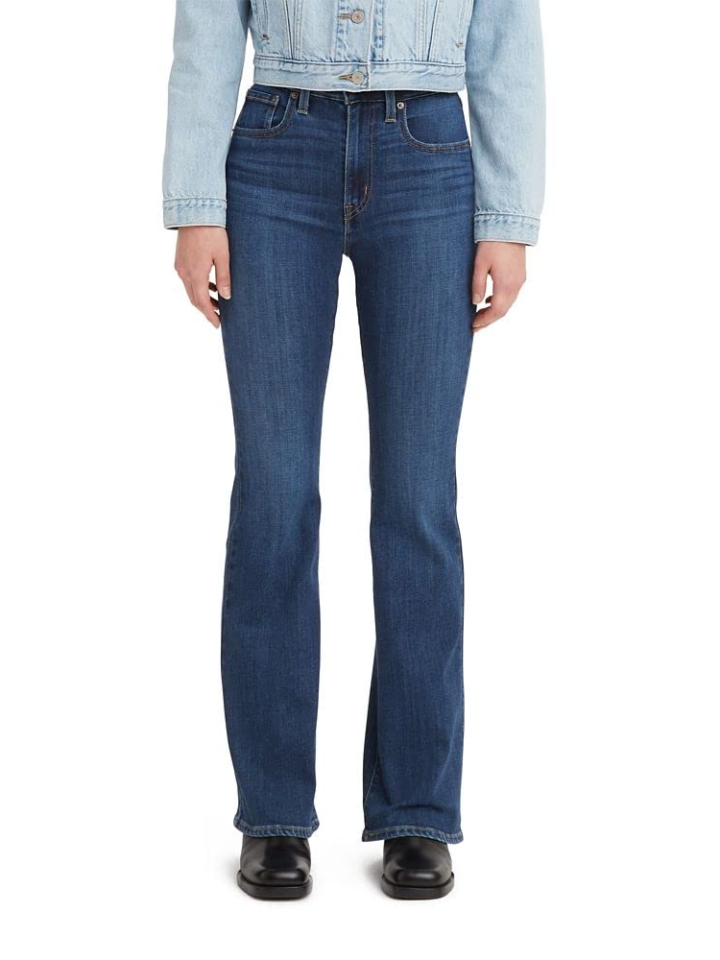 Levi's Women's 726 High Rise Flare Jeans - Premium Heavyweight Fit