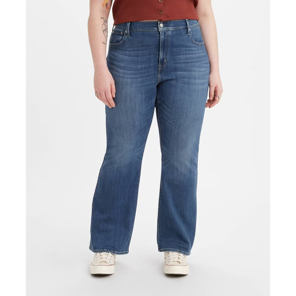 Levi's Women's 726 High Rise Flare Jeans - Premium Heavyweight Fit - Image 13