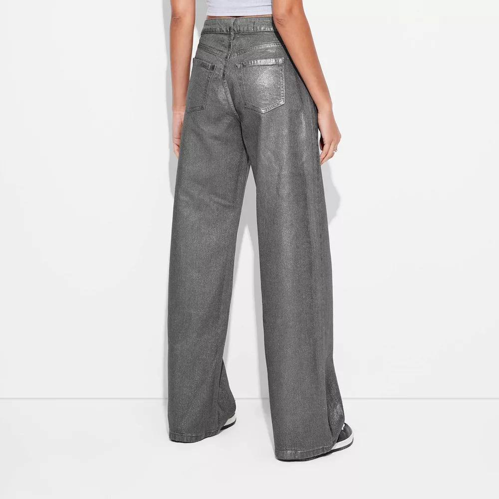 Chic High-Rise Baggy Jeans for Women - Wild Fable Collection - Image 15