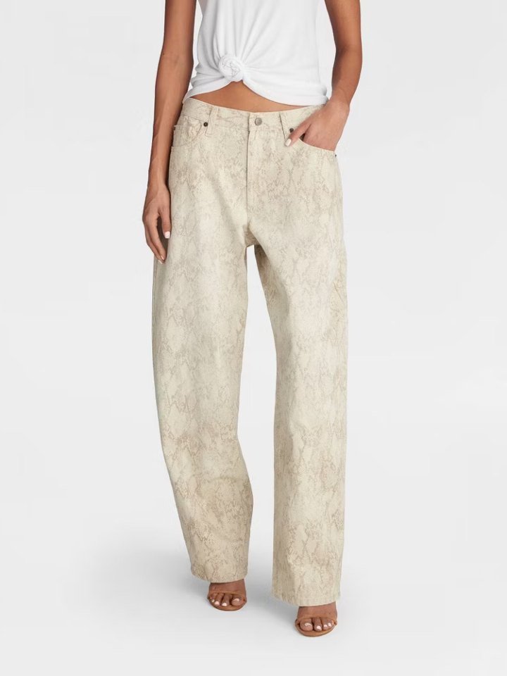 KBB by KAHLANA Women's Mid-Rise Barrel Leg Jean - The Perfect Fit!