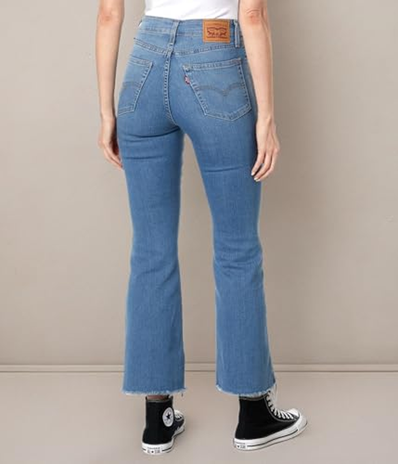 Levi's Women's 726 High Rise Flare Jeans - Premium Heavyweight Fit - Image 19
