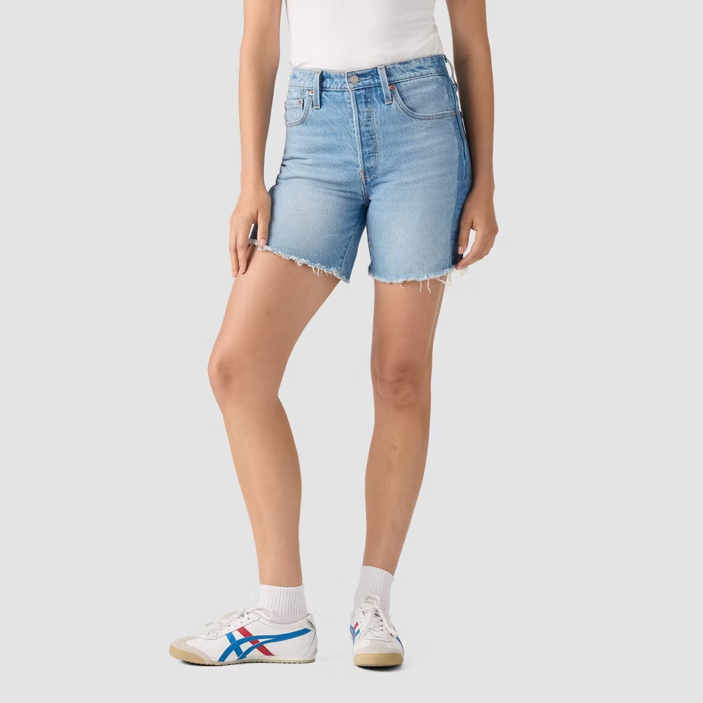 Levi's Women's 501 Mid-Thigh Denim Shorts - Classic Style & Comfort - Image 5