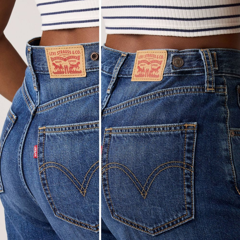 Levi's Stylish Cinch Mid-Thigh Shorts for Women - Image 10