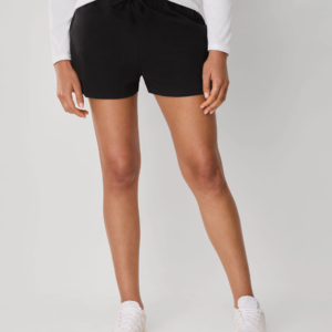 Hanes Women's Cotton Jersey Shorts with Pockets and Drawcord - 2.5" Inseam