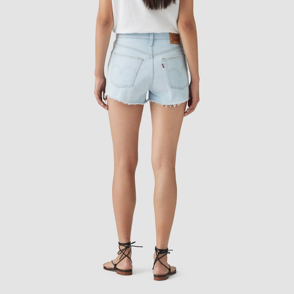 Levi's Women's 501 Original Denim Shorts - Timeless Style and Comfort! - Image 2