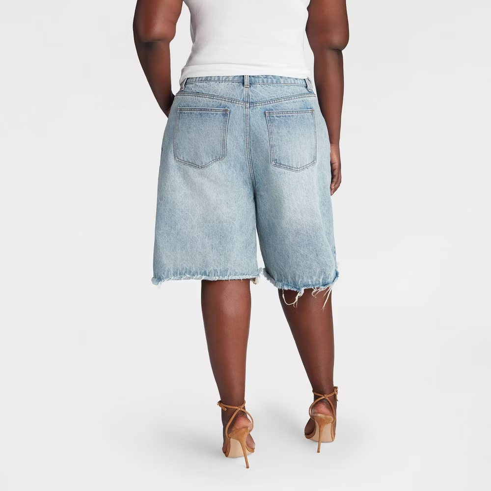 KBB by KAHLANA Women's Stylish Denim Bermuda Shorts - Image 7