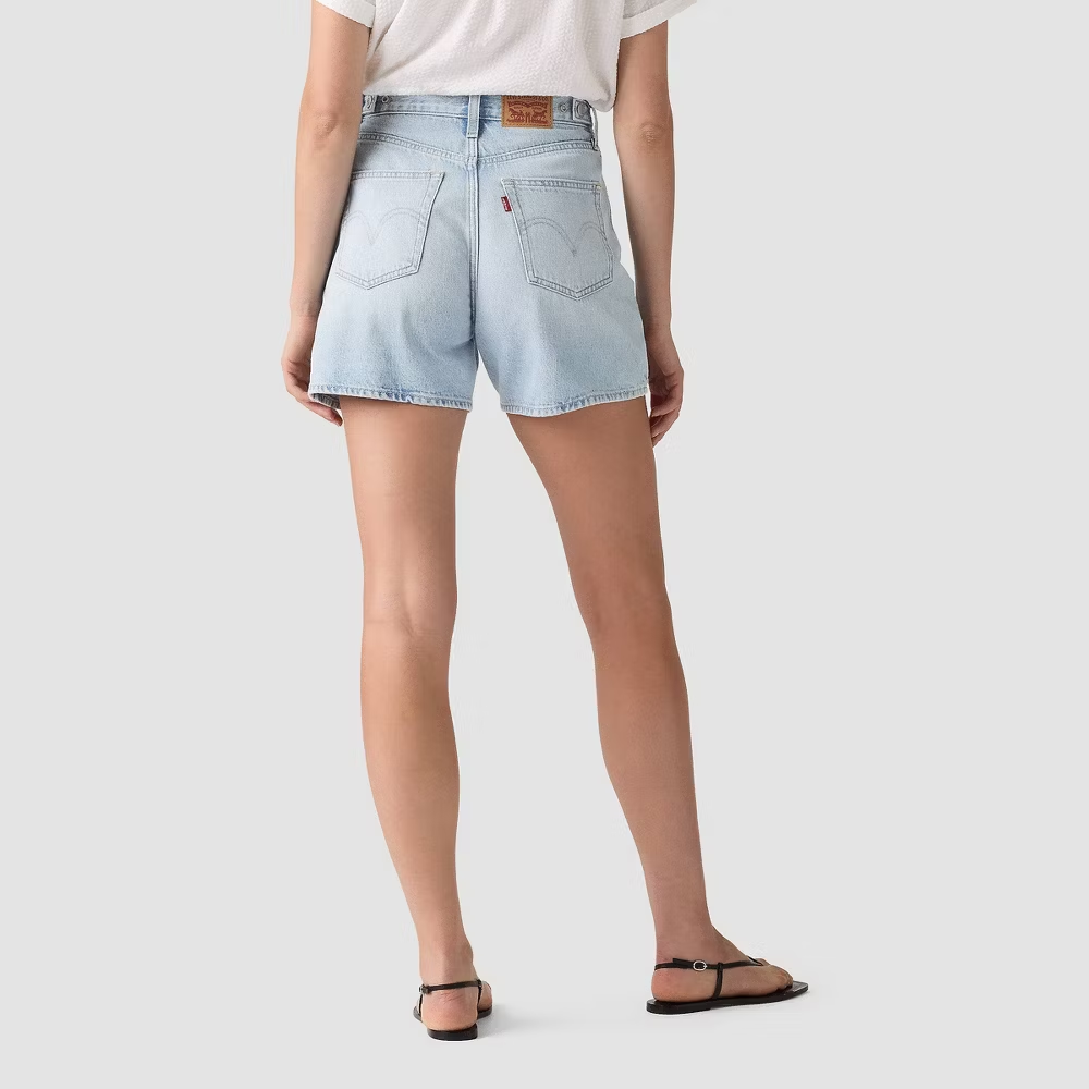 Levi's Stylish Cinch Mid-Thigh Shorts for Women - Image 6