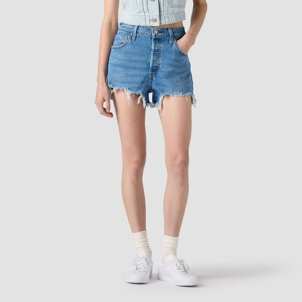 Levi's 501 Women's High-Rise Jean Shorts - Jazz Solo, Size 28 - Image 7