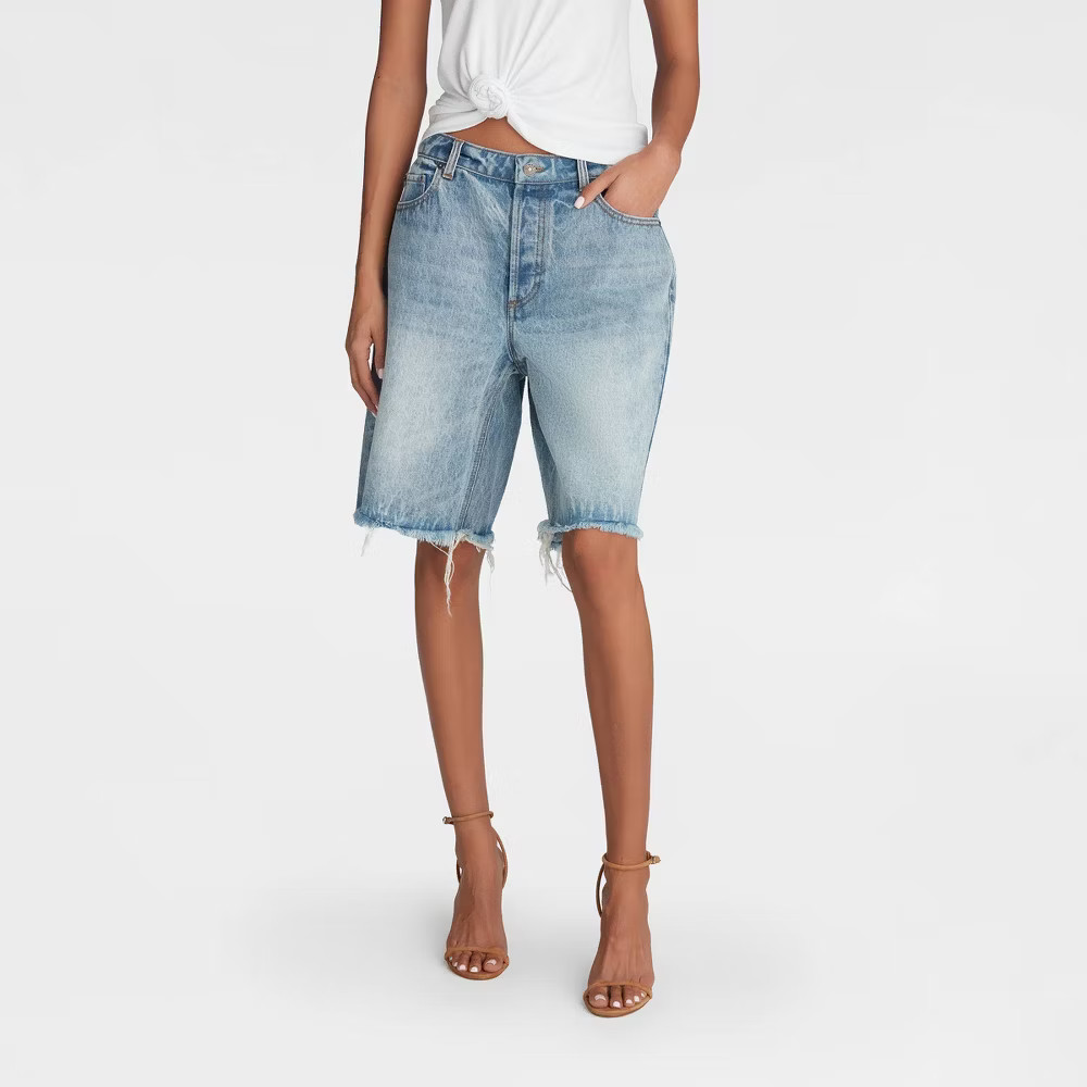 KBB by KAHLANA Women's Stylish Denim Bermuda Shorts - Image 2