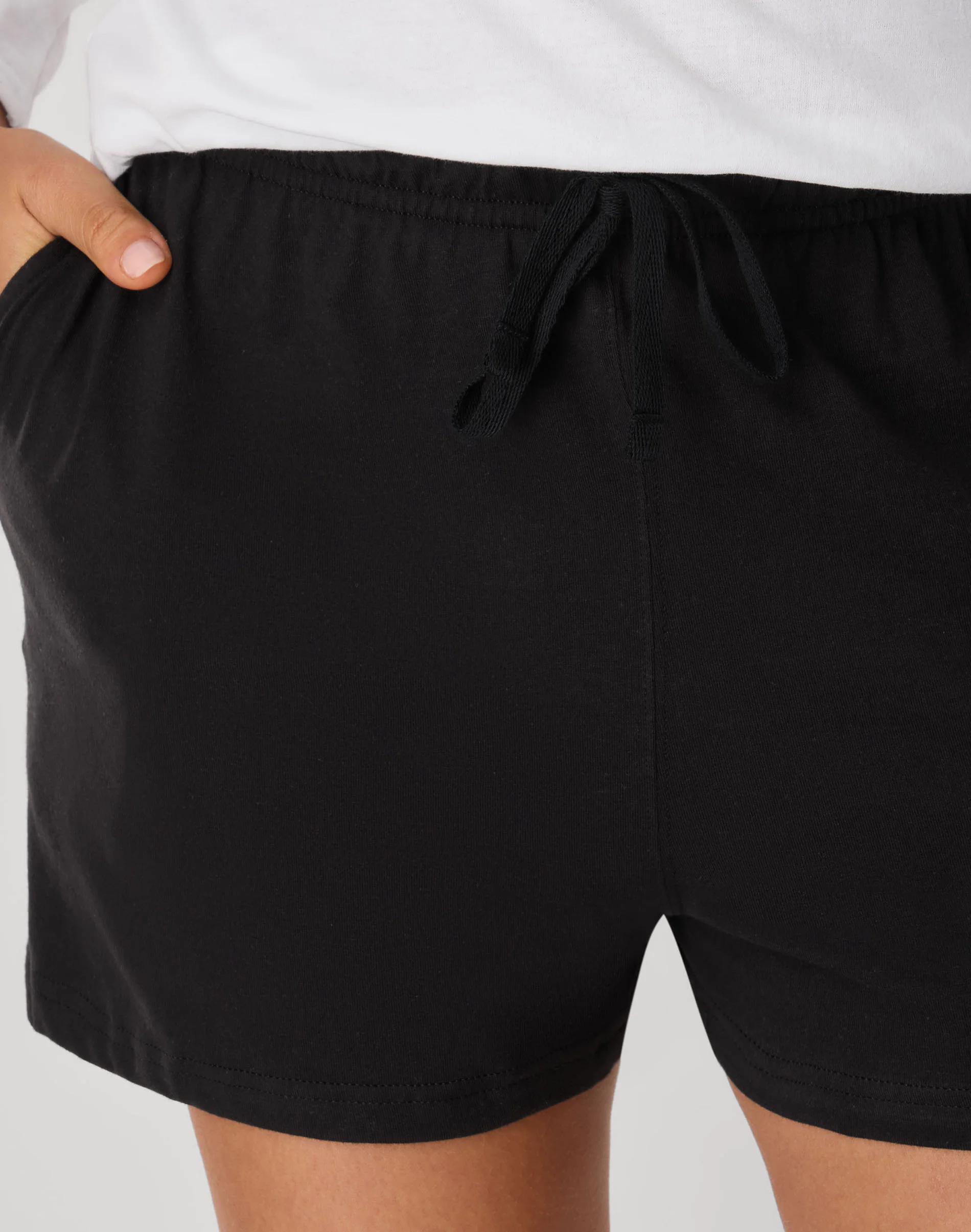 Hanes Women's Cotton Jersey Shorts with Pockets and Drawcord - 2.5" Inseam - Image 16