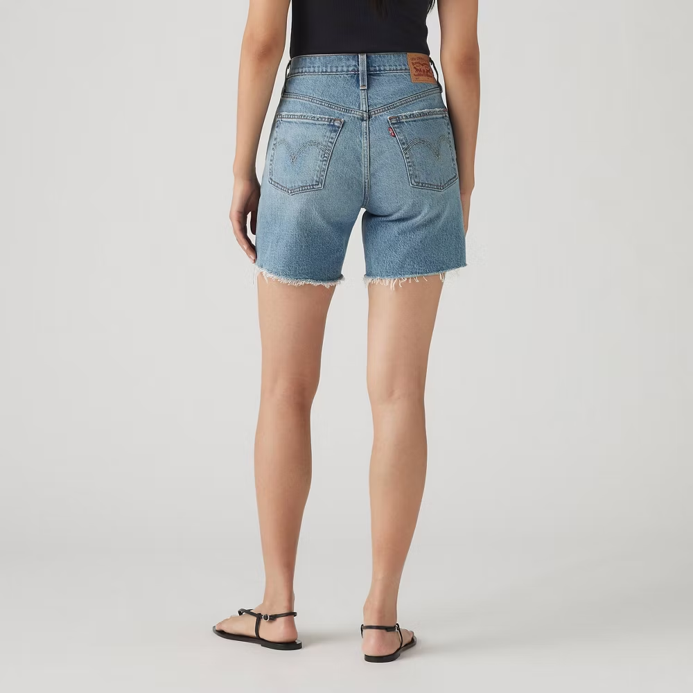 Levi's Women's 501 Mid-Thigh Denim Shorts - Classic Style & Comfort - Image 17
