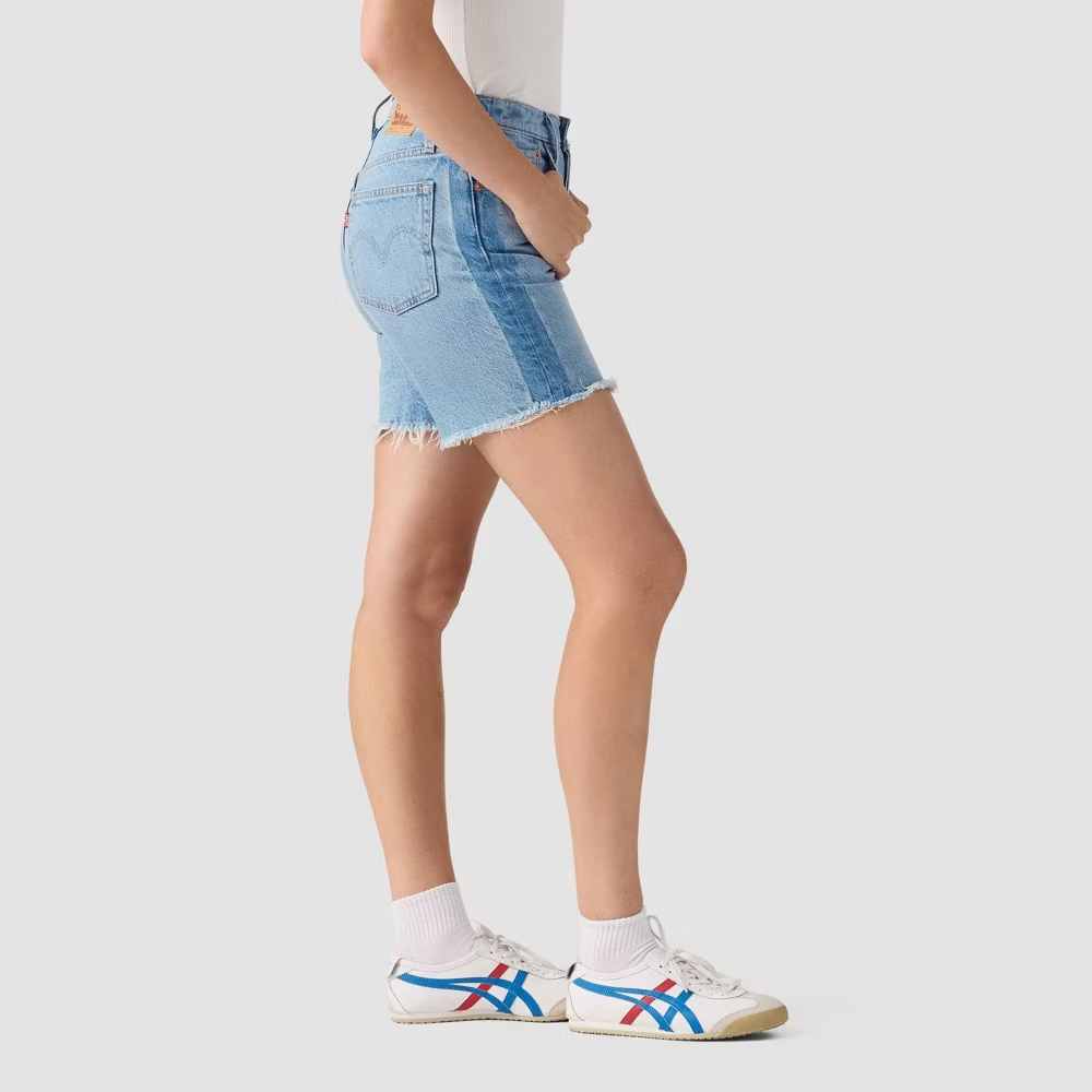 Levi's Women's 501 Mid-Thigh Denim Shorts - Classic Style & Comfort - Image 7