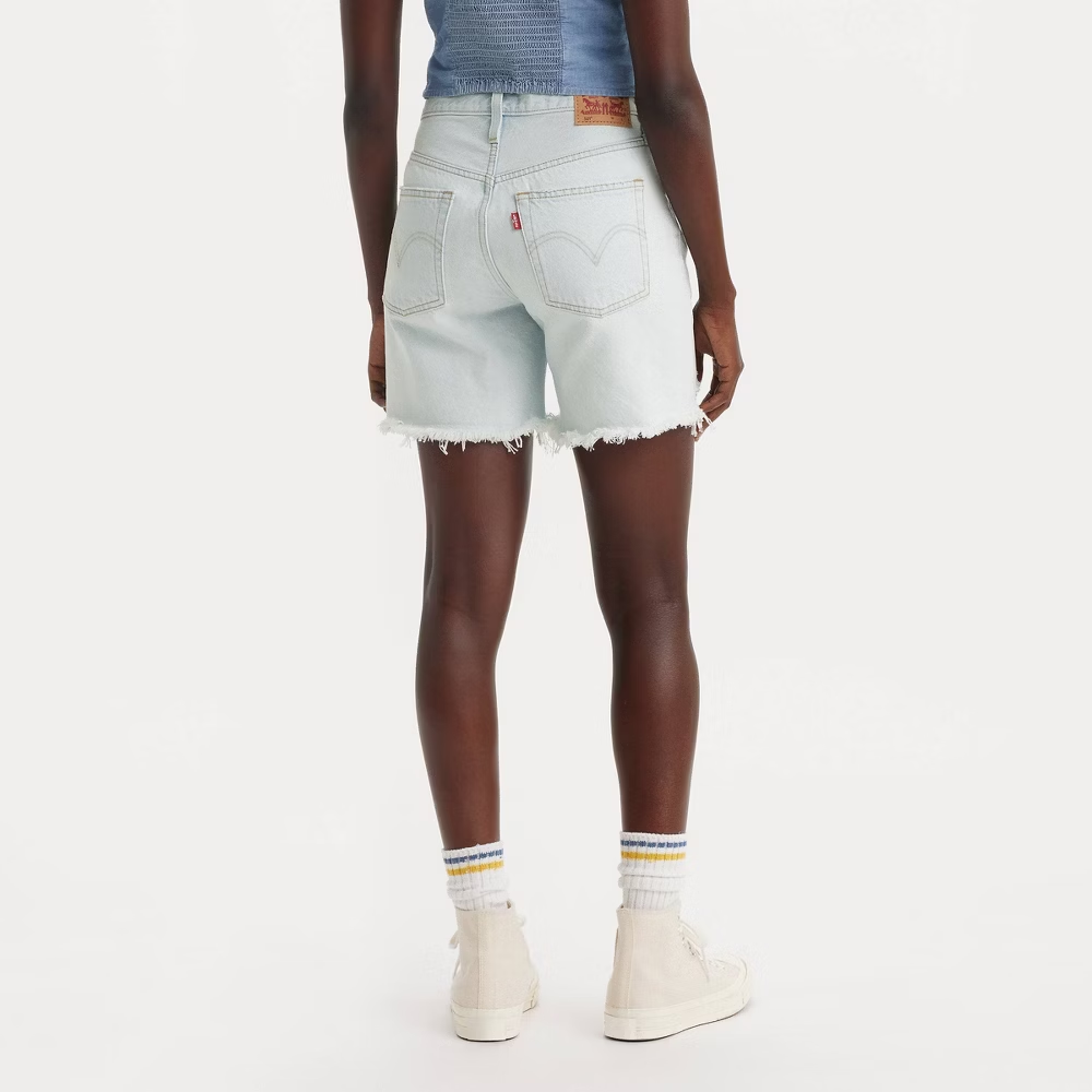 Levi's Women's 501 Mid-Thigh Denim Shorts - Classic Style & Comfort - Image 12